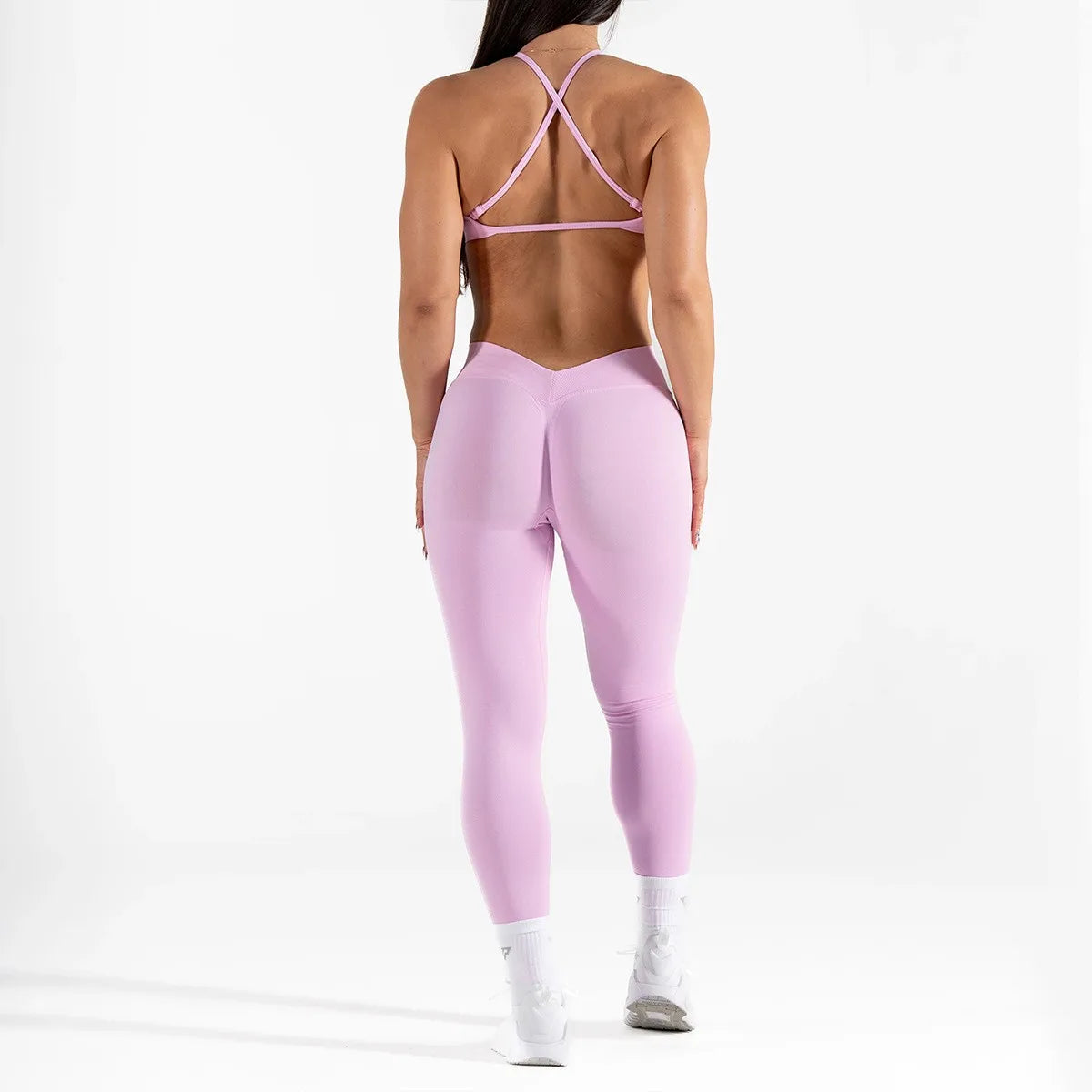 Seamless High-Waist Yoga Set